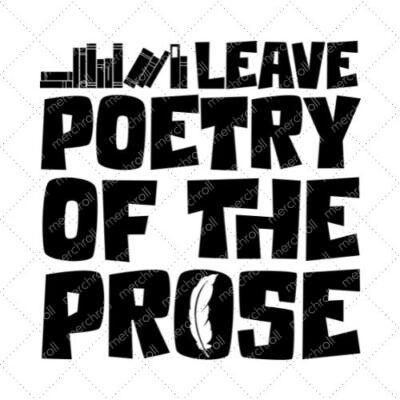 Leave Poetry Of The Prose SVG PNG EPS DXF AI Download