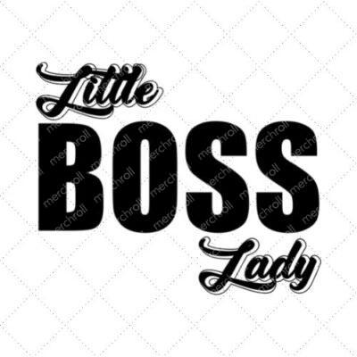 Little Boss Lady SVG PNG EPS DXF AI Download