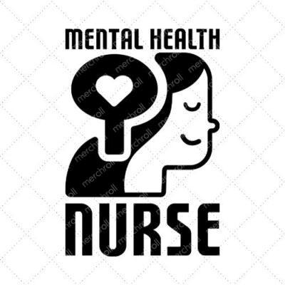 Mental Health Nurse SVG PNG EPS DXF AI Download