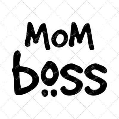 Mom Boss SVG PNG EPS DXF AI Download