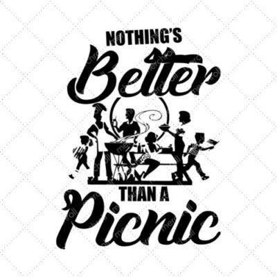 Nothing's Better Than A Picnic SVG PNG EPS DXF AI Download