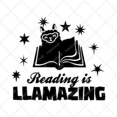 Reading Is Llamazing SVG PNG EPS DXF AI Download