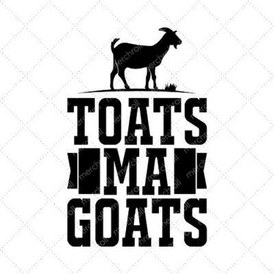 Toats Ma Goats SVG PNG EPS DXF AI Download