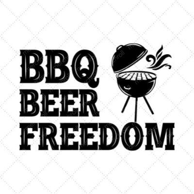 BBQ Beer Freedom SVG PNG EPS DXF AI Download