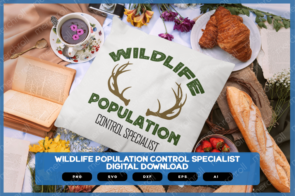 Wildlife Population Control Specialist SVG PNG EPS DXF AI Download