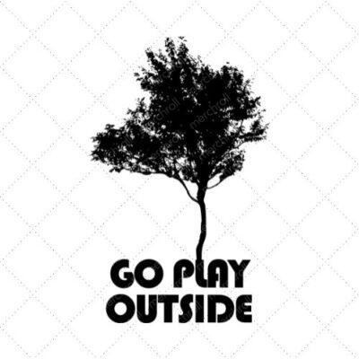 Go Play Outside SVG PNG EPS DXF AI Download