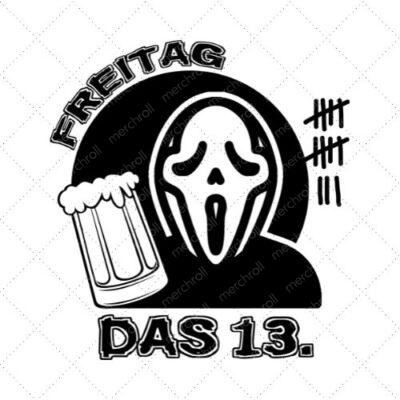 Freitag Das 13 SVG PNG EPS DXF AI Download
