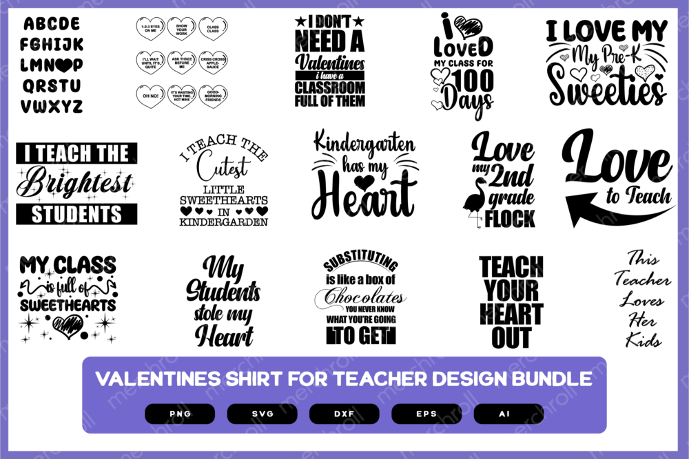 Valentines Design For Teachers | Valentines Shirts for Teacher | Teacher | I love You Teacher | Valentines Shirts SVG
