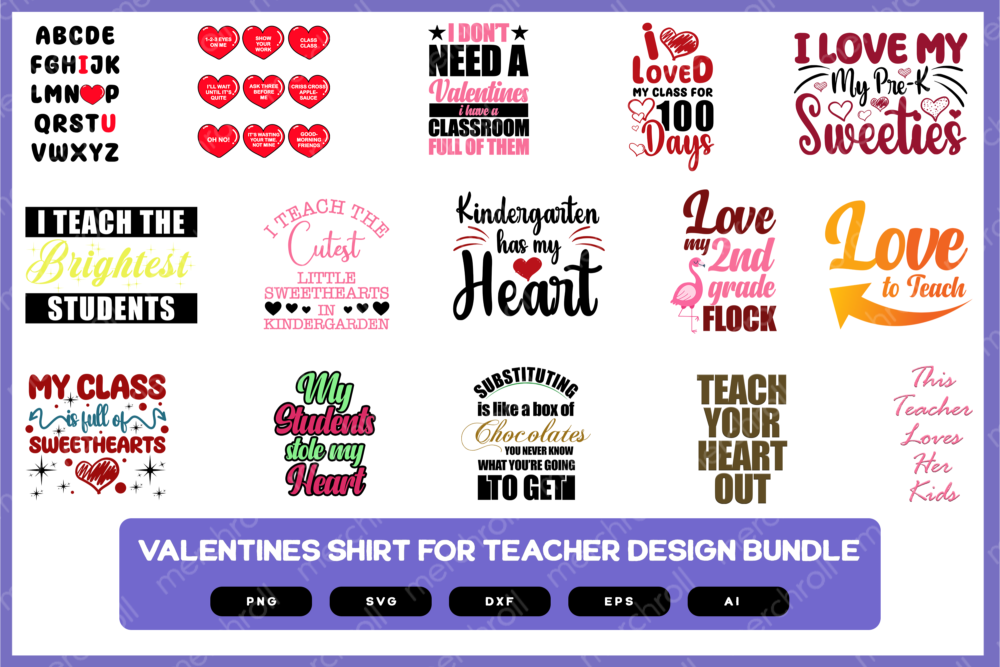 Valentines Design For Teachers | Valentines Shirts for Teacher | Teacher | I love You Teacher | Valentines Shirts SVG