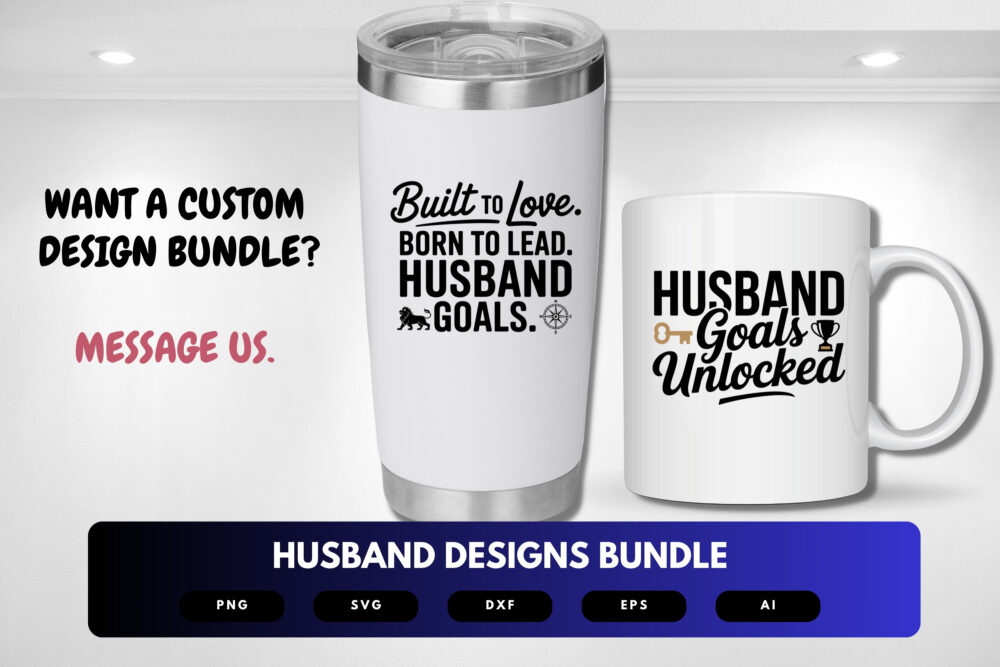 Husband SVG Bundle | Funny and Loving Husband Quotes, Couple Clipart , Silhouette Cut Files for Cricut & Sublimation - Image 2
