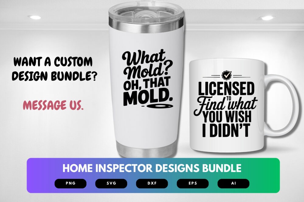 Home Inspector SVG Bundle | Real Estate Clipart, House Inspection Silhouette Cut Files for Cricut & Sublimation - Image 2