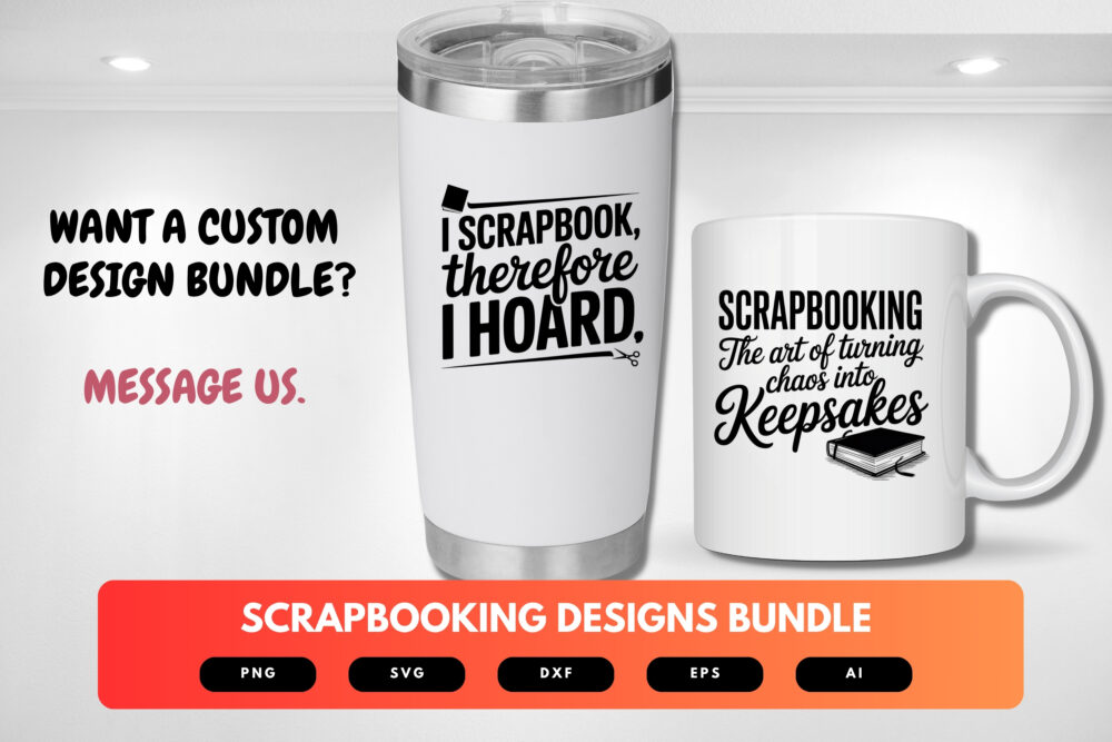 Scrapbooking SVG Bundle | Craft Paper Cut Files , Decorative Elements for Cricut & Silhouette - Image 2