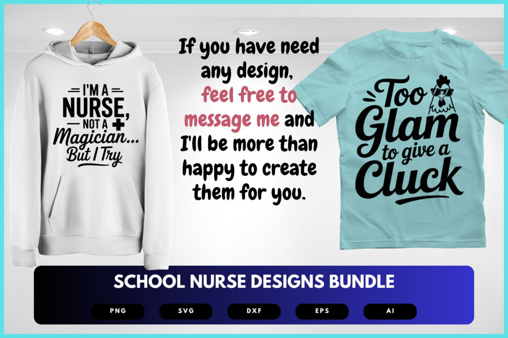 School Nurse SVG Bundle | Nursing Quotes , Healthcare Cut Files for Cricut, Sublimation & DIY Crafts - Image 8