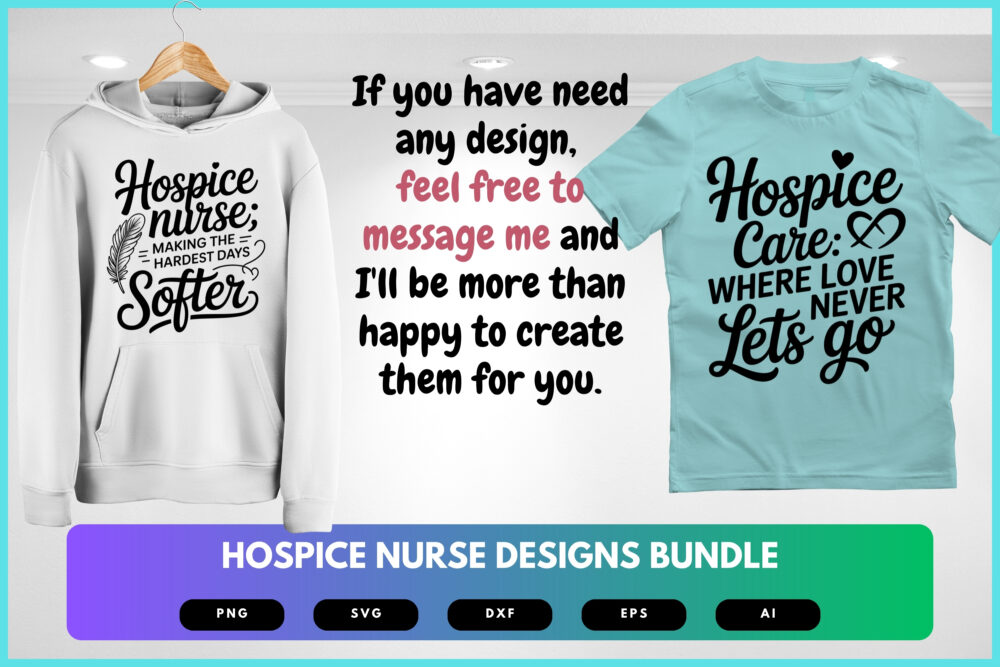 Hospice Nurse SVG Bundle | Nurse Life Quotes, Medical Clipart , Cut Files for Cricut & Sublimation - Image 8