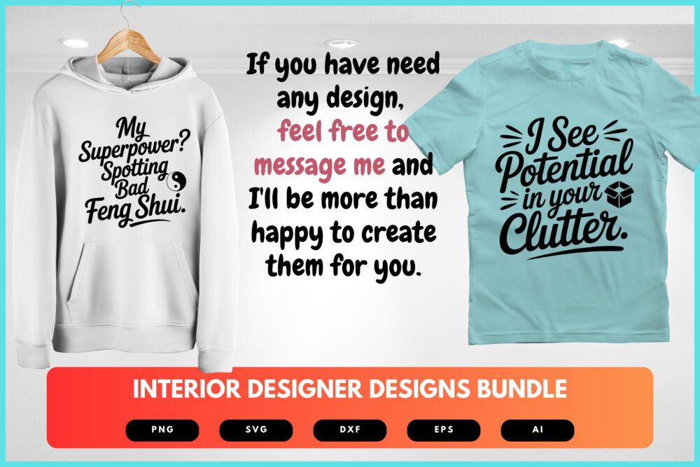 Interior Designer SVG Bundle | Home Decor Quote Clipart, Design Studio ...