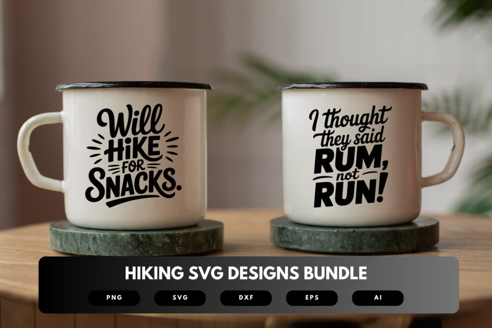 Hiking SVG Bundle | Outdoor Adventure , Trail Life Cut Files for Cricut, Silhouette & Sublimation - Image 7