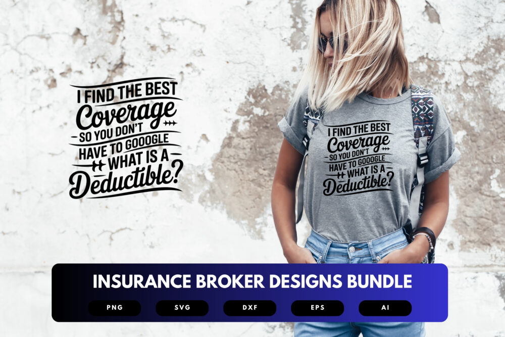 Insurance Broker SVG Bundle | Financial Quote Clipart, Policy Cut Files for Cricut & Sublimation - Image 7