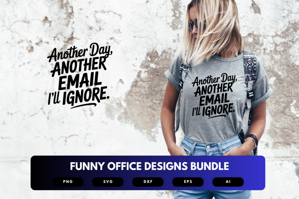 Funny Office SVG Bundle | Workplace Humor Quotes, Sarcastic Cut Files for Cricut & Sublimation - Image 6