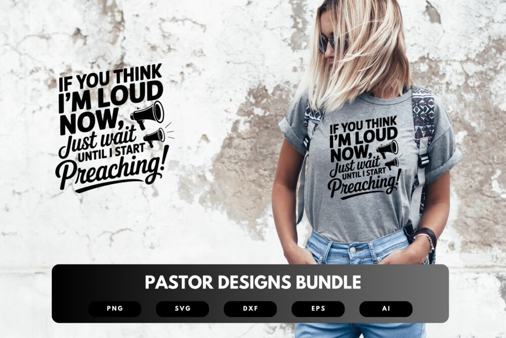 Pastor SVG Bundle | Faith Quotes, Christian Church Cut Files for Cricut, Sublimation & Printables - Image 5