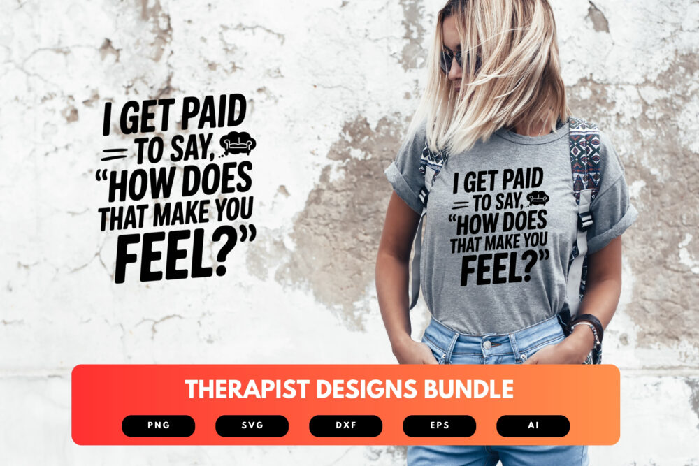 Therapist SVG Bundle | Mental Health Quotes, Counseling Clipart , Silhouette Cut Files for Cricut & Sublimation - Image 6
