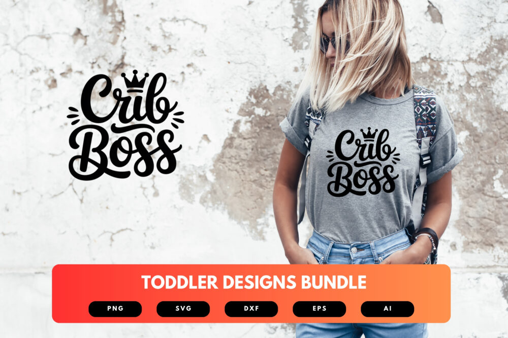 Toddler SVG Bundle | Cute and Funny Toddler Quotes, Kids Clipart , Silhouette Cut Files for Cricut & Sublimation - Image 6