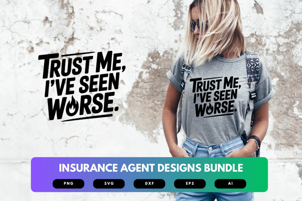 Insurance Agent SVG Bundle | Insurance Clipart, Sales Rep Quotes , Career Cut Files for Cricut & Sublimation - Image 6