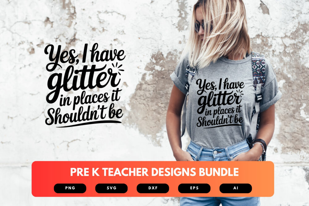 Pre K Teacher SVG Bundle | Cute School Quotes , Early Education Cut Files for Cricut, Sublimation & DIY Crafts - Image 6