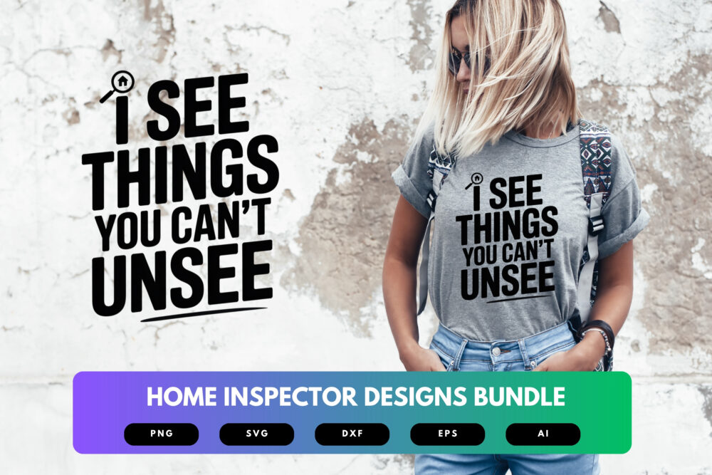 Home Inspector SVG Bundle | Real Estate Clipart, House Inspection Silhouette Cut Files for Cricut & Sublimation - Image 6