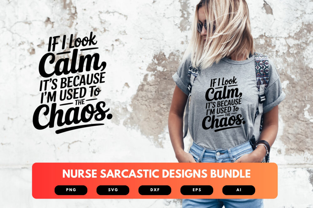 Nurse SVG Bundle | Sarcastic Nursing Quotes, Funny Nurse Cut Files for Cricut & Sublimation - Image 5