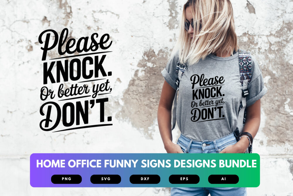 Home Office SVG Bundle | Funny Office Sign Cut Files for Cricut, Work From Home Decor Clipart, Remote Work Quotes - Image 6