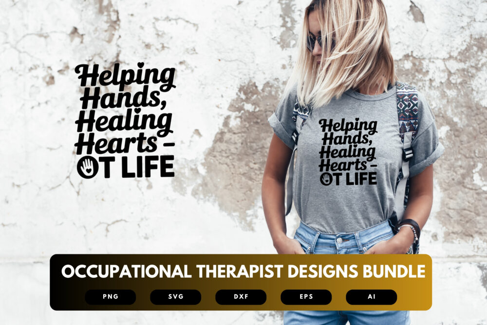 Occupational Therapist SVG Bundle | OT Quotes, Rehab Clinic Clipart and Therapy Cut Files for Cricut & Sublimation - Image 5