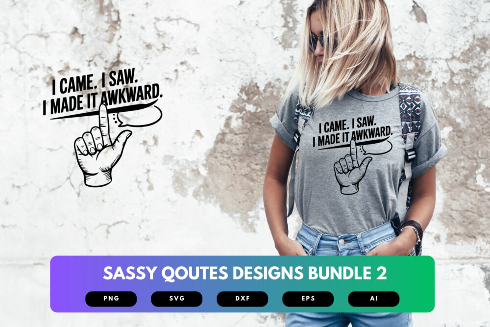 Sassy Quotes SVG Bundle | Bold Attitude Sayings, Funny Typography Cut Files for Cricut & Sublimation - Image 5