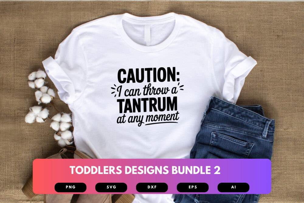 Toddler SVG Bundle | Funny Toddler Quotes, Cute Baby Clipart for Cricut & Sublimation - Image 4