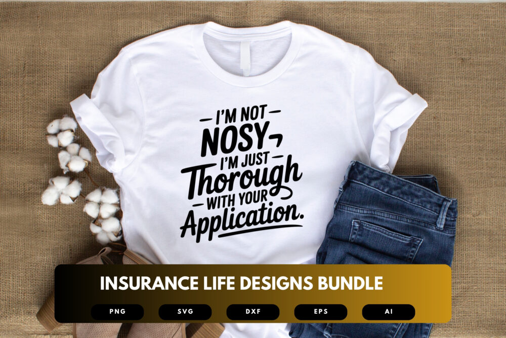 Insurance Life SVG Bundle | Life Insurance Agent Clipart, Motivational Quote Cut Files for Cricut & Sublimation - Image 4