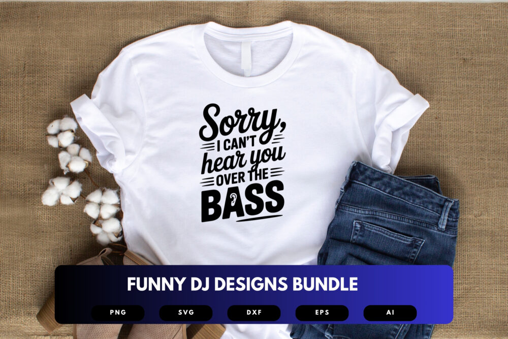 Funny DJ SVG Bundle | Hilarious Music and Party Quote Designs, DJ Clipart Cut Files for Cricut & Sublimation - Image 5