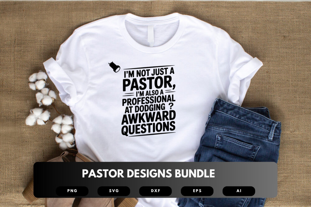 Pastor SVG Bundle | Faith Quotes, Christian Church Cut Files for Cricut, Sublimation & Printables - Image 4