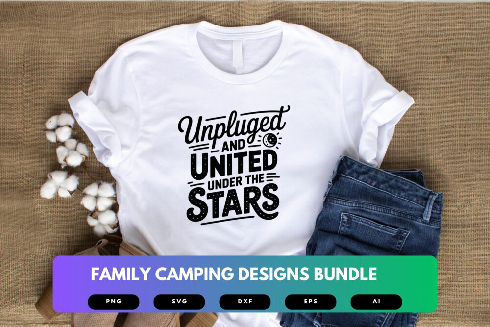 Family Camping SVG Bundle | Campfire Quotes, Outdoor Adventure Cut Files for Cricut, Silhouette & Sublimation - Image 5