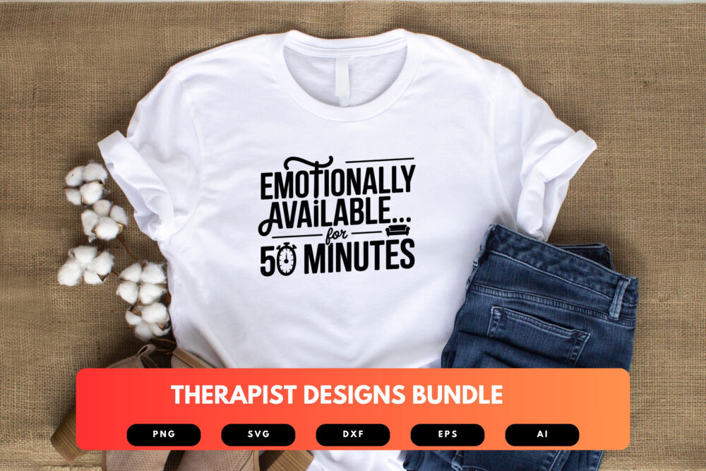 Therapist SVG Bundle | Mental Health Quotes, Counseling Clipart , Silhouette Cut Files for Cricut & Sublimation - Image 5