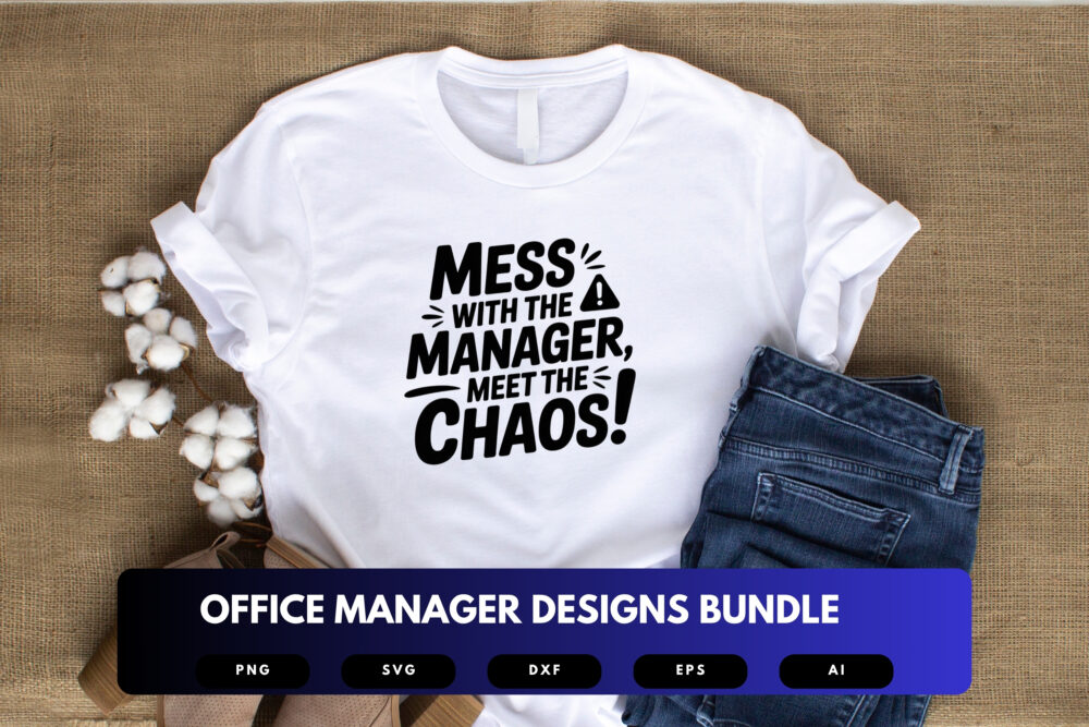 Office Manager SVG Bundle | Administrative Professional Clipart, Office Quotes , Manager Life Cut Files for Cricut & Sublimation - Image 5