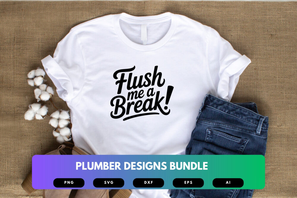 Plumber SVG Bundle | Plumbing Clipart, Plumbing Quotes , Pipefitter Cut Files for Cricut & Sublimation - Image 5