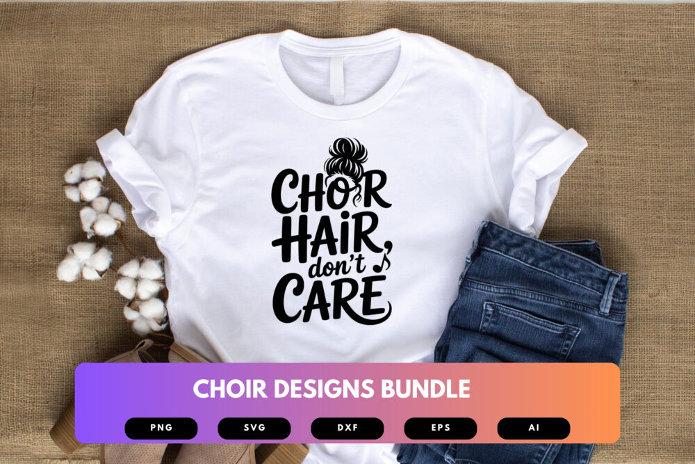 Choir SVG Bundle | Choral Music Clipart, Singer Silhouette Cut Files for Cricut & Sublimation - Image 6
