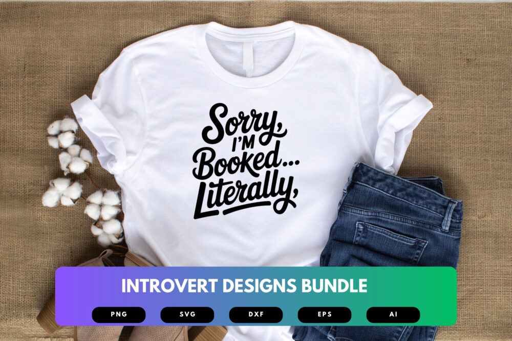 Introvert SVG Bundle | Funny Anti-Social Quotes , Quiet Life Cut Files for Cricut, Sublimation & DIY Crafts - Image 5