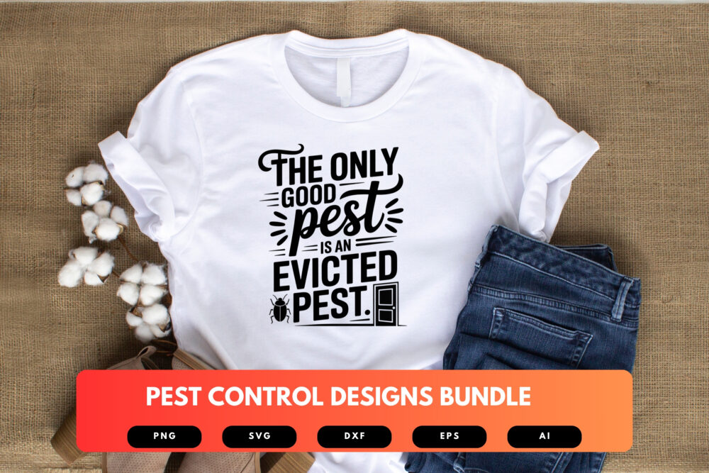 Pest Control SVG Bundle | Exterminator Clipart, Pest Removal Silhouette Cut Files for Cricut & Sublimation - Image 5