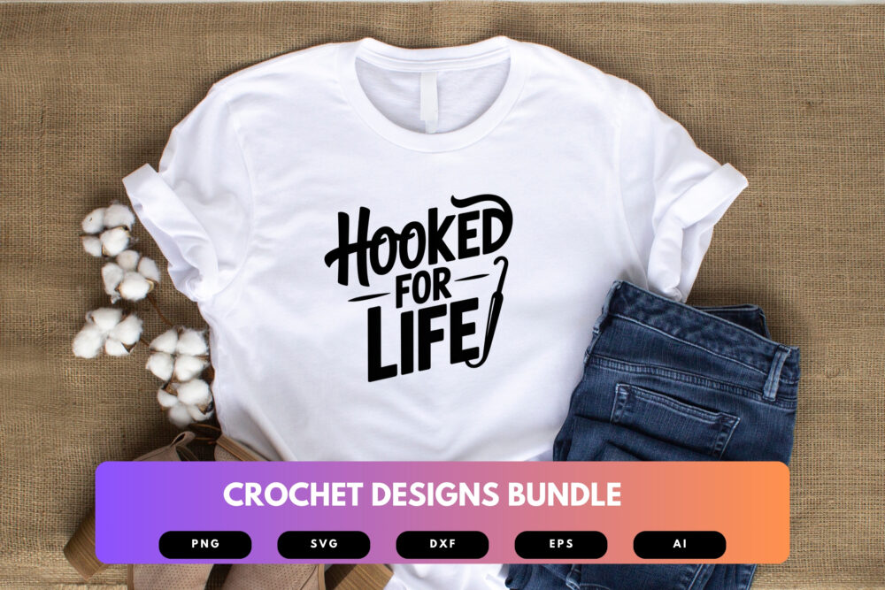 Crochet SVG Bundle | Funny Crochet Quotes , Yarn Lover Cut Files for Cricut & Sublimation - Image 5