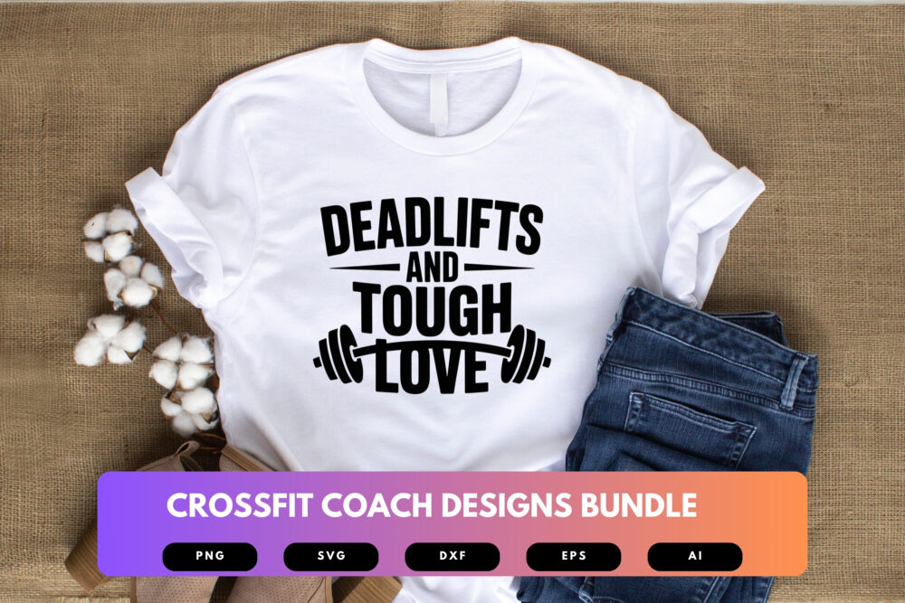 CrossFit Coach SVG Bundle | Fitness Trainer Quotes , Workout Cut Files for Cricut & Sublimation - Image 5
