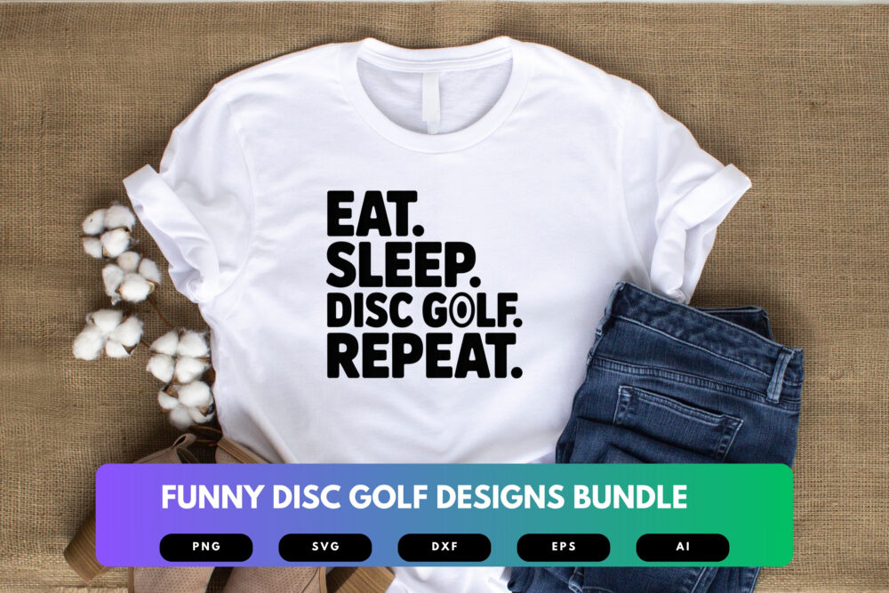 Funny Disc Golf SVG Bundle | Frisbee Golf Humor Cut Files , Player Quotes for Cricut & Sublimation - Image 5
