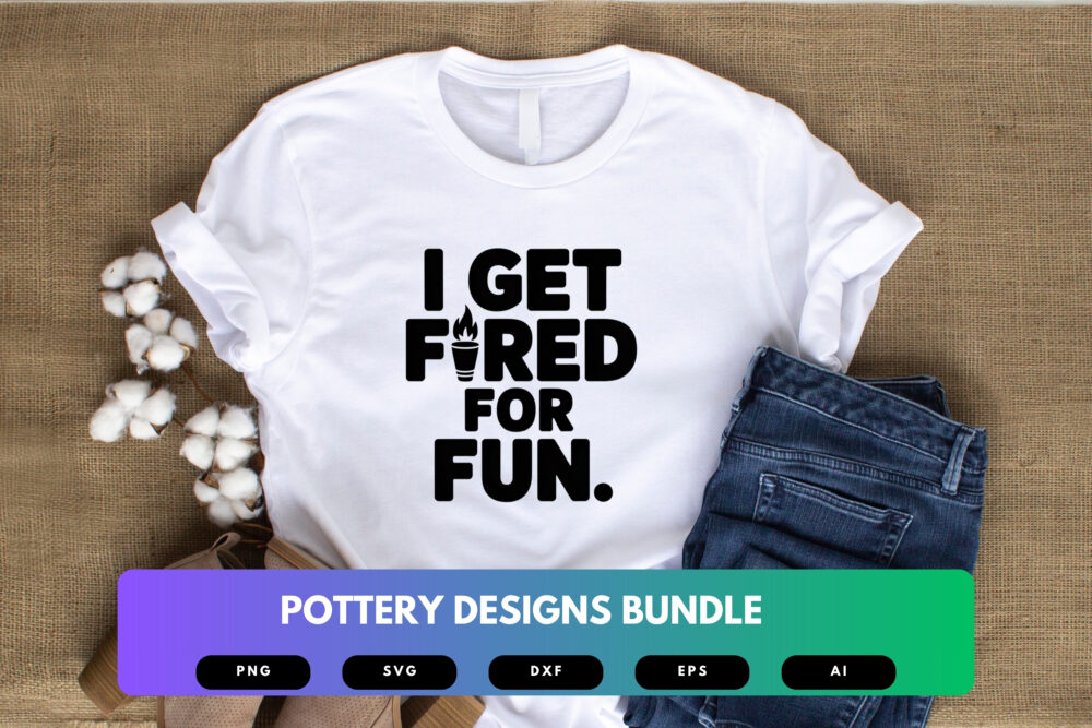 Pottery SVG Bundle | Ceramic Artist Clipart, Clay Craft Silhouette Cut Files for Cricut & Sublimation - Image 5