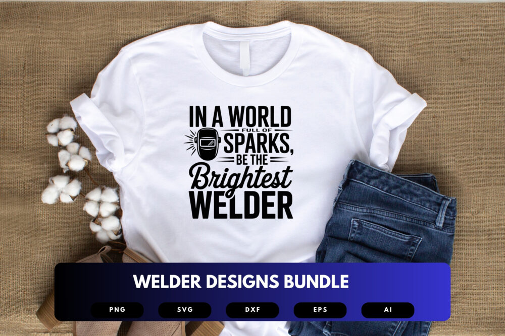 Welder SVG Bundle | Welding Quotes, Skilled Trades Clipart and Metalworker Cut Files for Cricut & Sublimation - Image 4