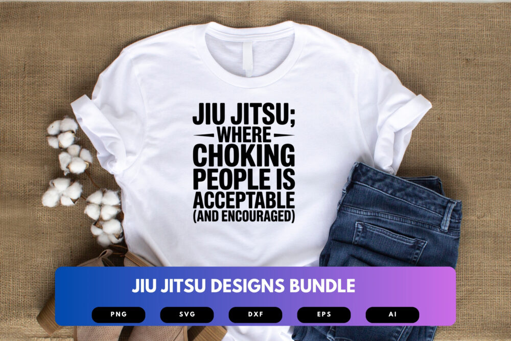 Jiu Jitsu SVG Bundle | Martial Arts Quotes, BJJ Clipart and Grappling Cut Files for Cricut & Sublimation - Image 4