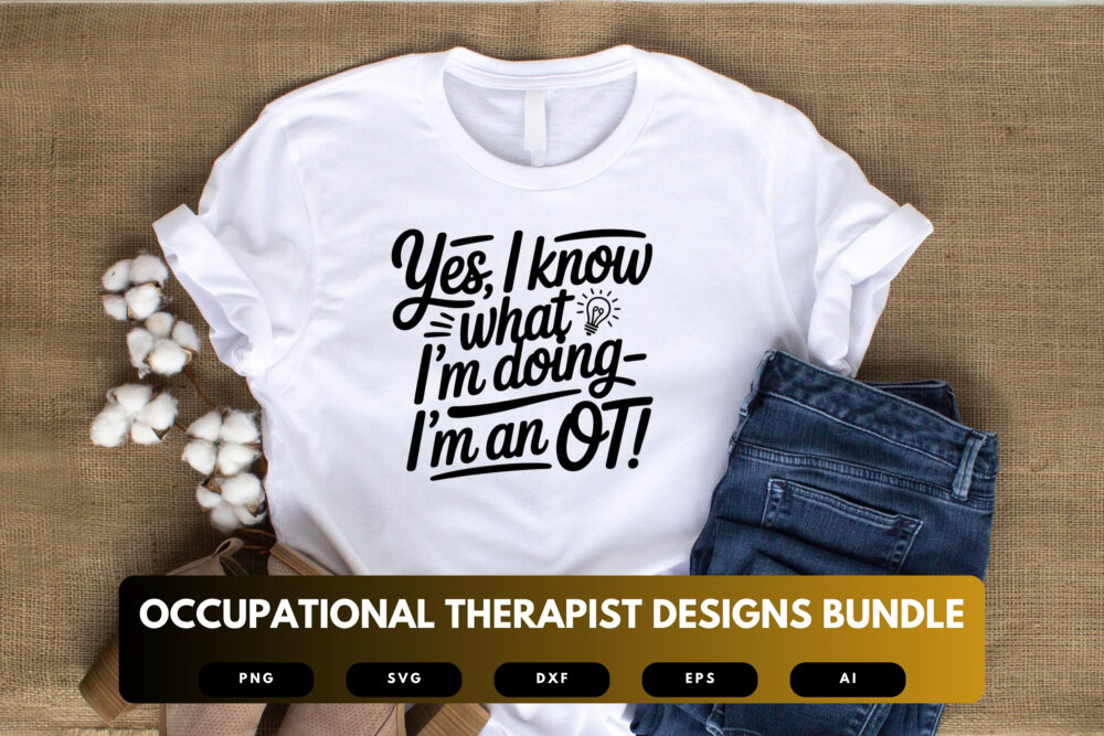 Occupational Therapist SVG Bundle | OT Quotes, Rehab Clinic Clipart and Therapy Cut Files for Cricut & Sublimation - Image 4